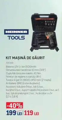 Selgros KIT MAȘINĂ DE GĂURIT Ofertă