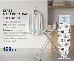 Selgros KLASS MASĂ DE CĂLCAT 125 X 42 CM Ofertă