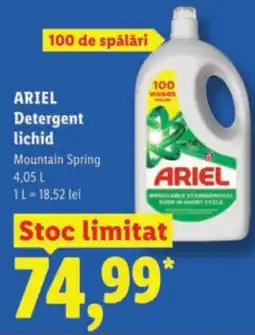 Lidl ARIEL Detergent lichid Ofertă