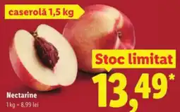 Lidl Nectarine Ofertă