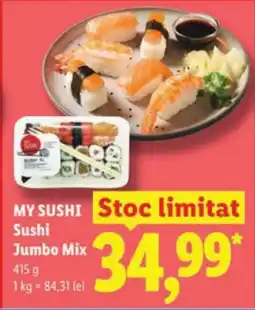 Lidl MY SUSHI Sushi Jumbo Mix Ofertă