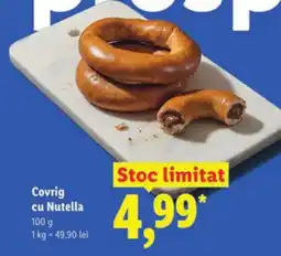Lidl Covrig cu Nutella Ofertă