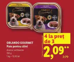 Lidl ORLANDO GOURMET Pate pentru câini Ofertă
