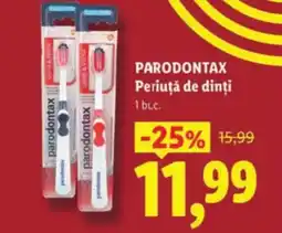 Lidl PARODONTAX Periuţă de dinți Ofertă