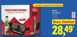 Lidl URSUS Bere blondǎ Ofertă