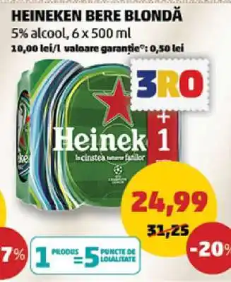 Penny HEINEKEN Bere blondă Ofertă