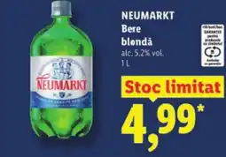 Lidl NEUMARKT Bere blondǎ Ofertă