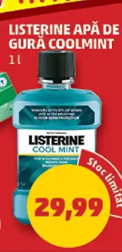 Penny Listerine Apă de Gură Coolmint Ofertă