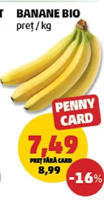 Penny Banane bio Ofertă