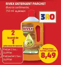 Penny Rivex Detergent Parchet Ofertă