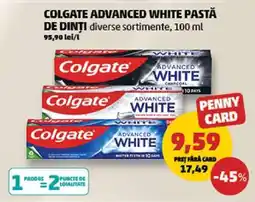 Penny Colgate Advanced White Pastă de Dinți Ofertă