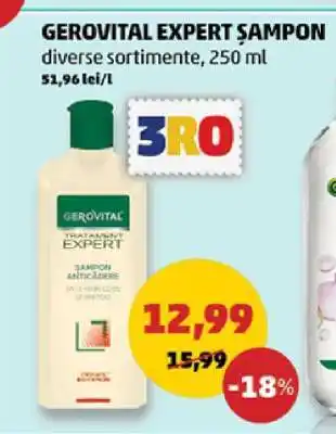Penny GEROVITAL EXPERT ȘAMPON Ofertă