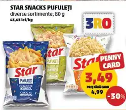 Penny STAR SNACKS PUFULEȚI Ofertă