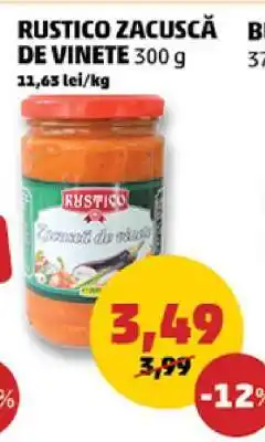 Penny RUSTICO ZACUSCĂ DE VINETE 300 g Ofertă