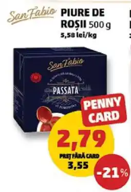 Penny San Fabio Piure de Roșii 500g Ofertă