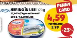 Penny HERING ÎN ULEI 170 g Ofertă