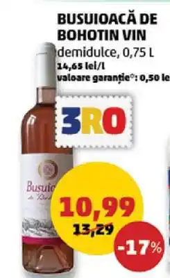 Penny Busuioacă de Bohotin Vin Ofertă
