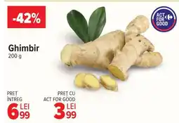 Carrefour Ghimbir Ofertă