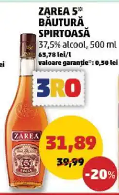 Penny ZAREA 5* BĂUTURĂ SPIRTOASĂ Ofertă
