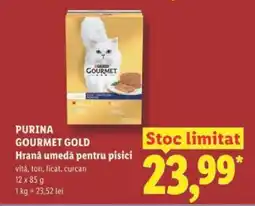 Lidl Purina Gourmet Gold Ofertă