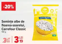 Carrefour Semințe albe de floarea-soarelui, Carrefour Classic Ofertă