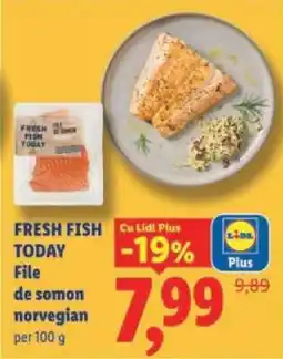 Lidl File de somon norvegian Ofertă