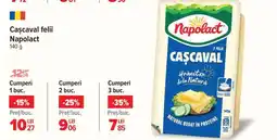 Carrefour Cașcaval felii Napolact Ofertă