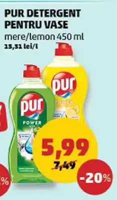 Penny PUR Detergent pentru vase Ofertă