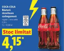 Lidl COCA-COLA Băutură răcoritoare carbogazoasă Ofertă