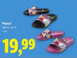 Lidl Papuci Ofertă