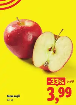 Lidl Mere roşii Ofertă