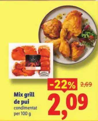 Lidl Mix grill de pui Ofertă