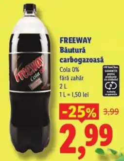 Lidl FREEWAY Băutură carbogazoasă Ofertă