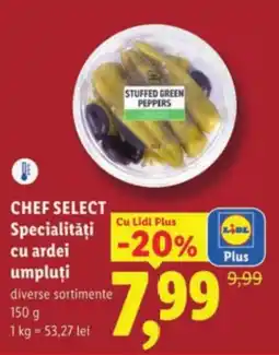Lidl CHEF SELECT Specialități cu ardei umpluţi Ofertă