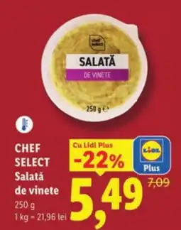 Lidl CHEF SELECT Salată de vinete Ofertă