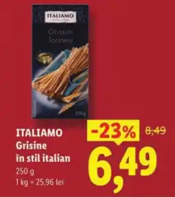 Lidl ITALIAMO Grisine în stil italian Ofertă