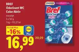 Lidl BREF Odorizant WC Color Aktiv Ofertă