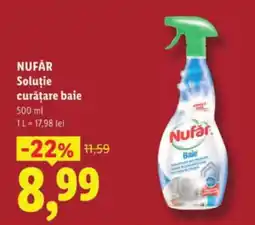 Lidl NUFÅR Soluție curățare baie Ofertă