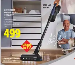 Lidl SILVERCREST Aspirator vertical şi mop, 2 in 1 Ofertă