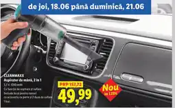 Lidl CLEANMAXX Aspirator de mână, 2 în 1 Ofertă