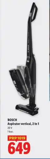 Lidl BOSCH Aspirator vertical, 2 in 1 Ofertă