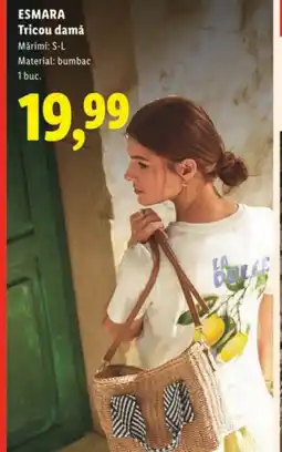 Lidl ESMARA Tricou damǎ Ofertă