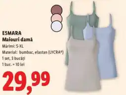 Lidl ESMARA Maiouri damă Ofertă