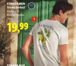 Lidl ESMARA MEN Tricou bărbați Ofertă