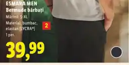 Lidl ESMARA MEN Bermude bărbați Ofertă