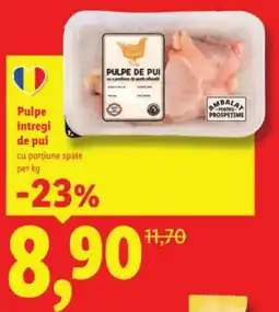 Lidl Pulpe întregi de pui Ofertă