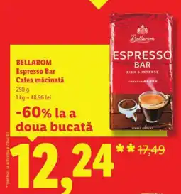 Lidl BELLAROM Espresso Bar Cafea măcinată Ofertă