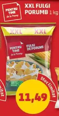 Penny XXL Fulgi Porumb 1 kg Ofertă