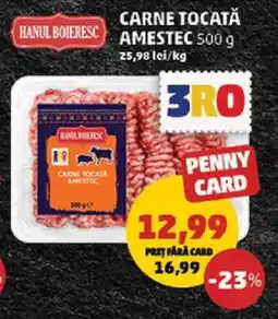 Penny CARNE TOCATĂ AMESTEC 500 g Ofertă