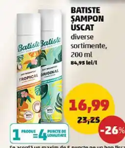 Penny BATISTE ȘAMPON USCĂT Ofertă